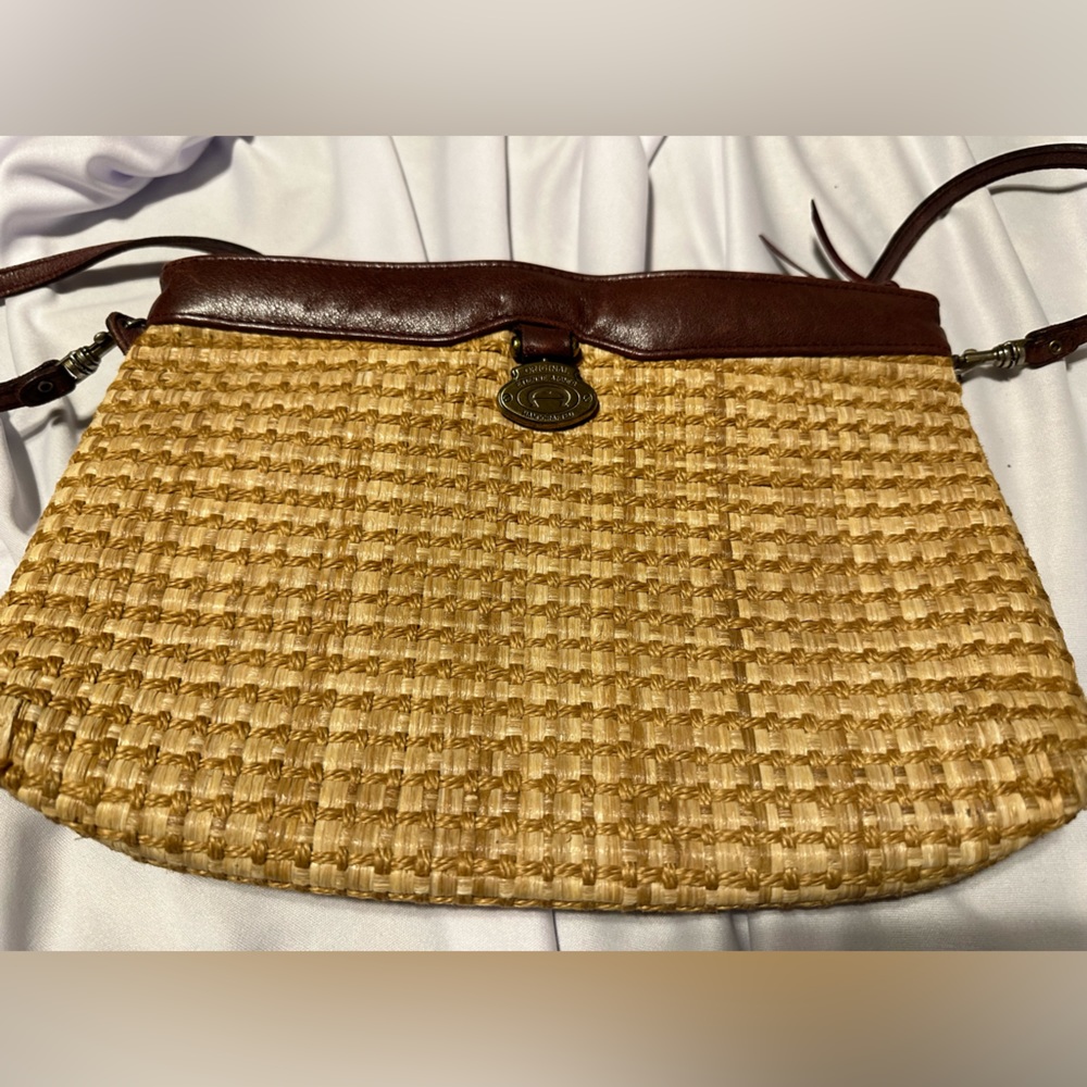 Etienne Aigner Original basket weave purse. EUC. Mint shows no wear. No odors